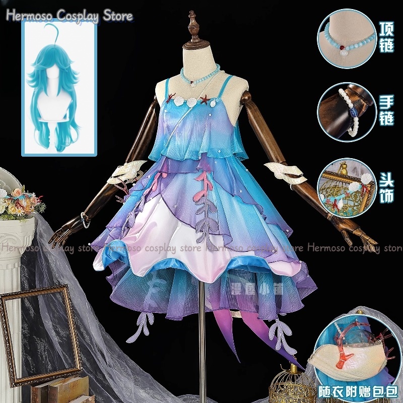 Party Games Christmas - Dolia コスプレ衣装ウィッグハロウィンクリスマスフェスティバルパーティーデイリーファッショナブルなロールプレイングコスチューム帽子フルセット