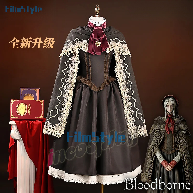 Party Games Kit - 人形コスプレ衣装ゲーム Bloodborne 人形宇宙の娘制服ハロウィンカーニバルパーティー演じる役割服