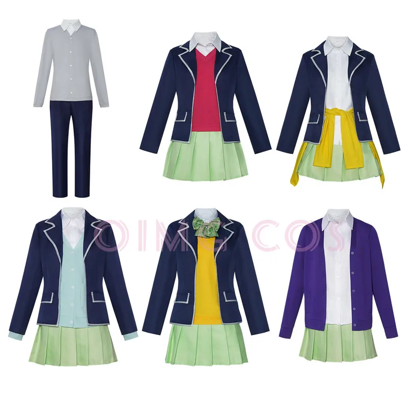 Party Games Kit - 五等分の花嫁 宇佐美五太郎 中野コスプレ衣装 一花制服 大人アニメパーティー女性コスチュームゲーム