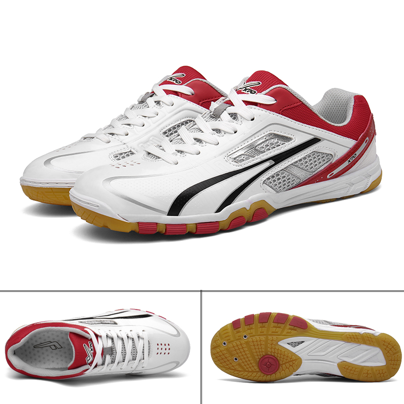 プロの卓球シューズ男性と女性のためのスポーツアウトドア男性バ - Badminton Set Garden のレビューと価格