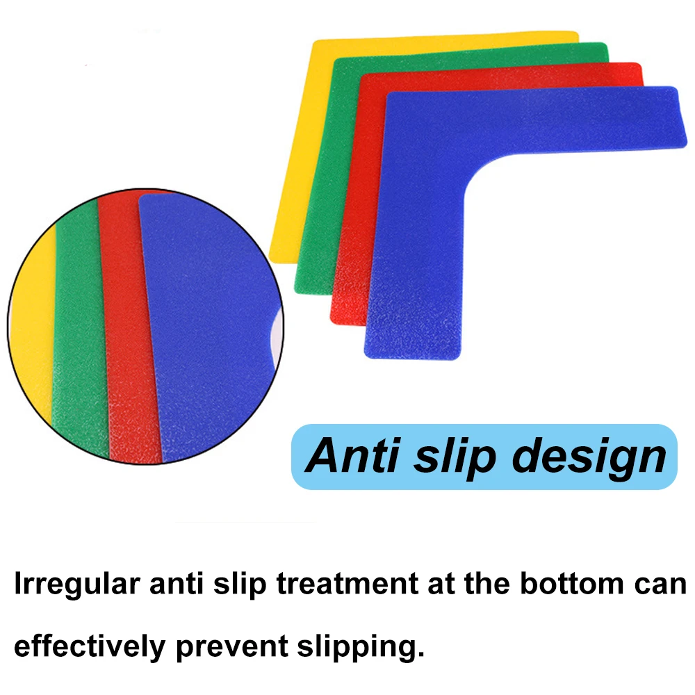 スポーツコートフロアマーカーサッカーバスケットボールバレーボ - Badminton Set Garden のレビューと価格