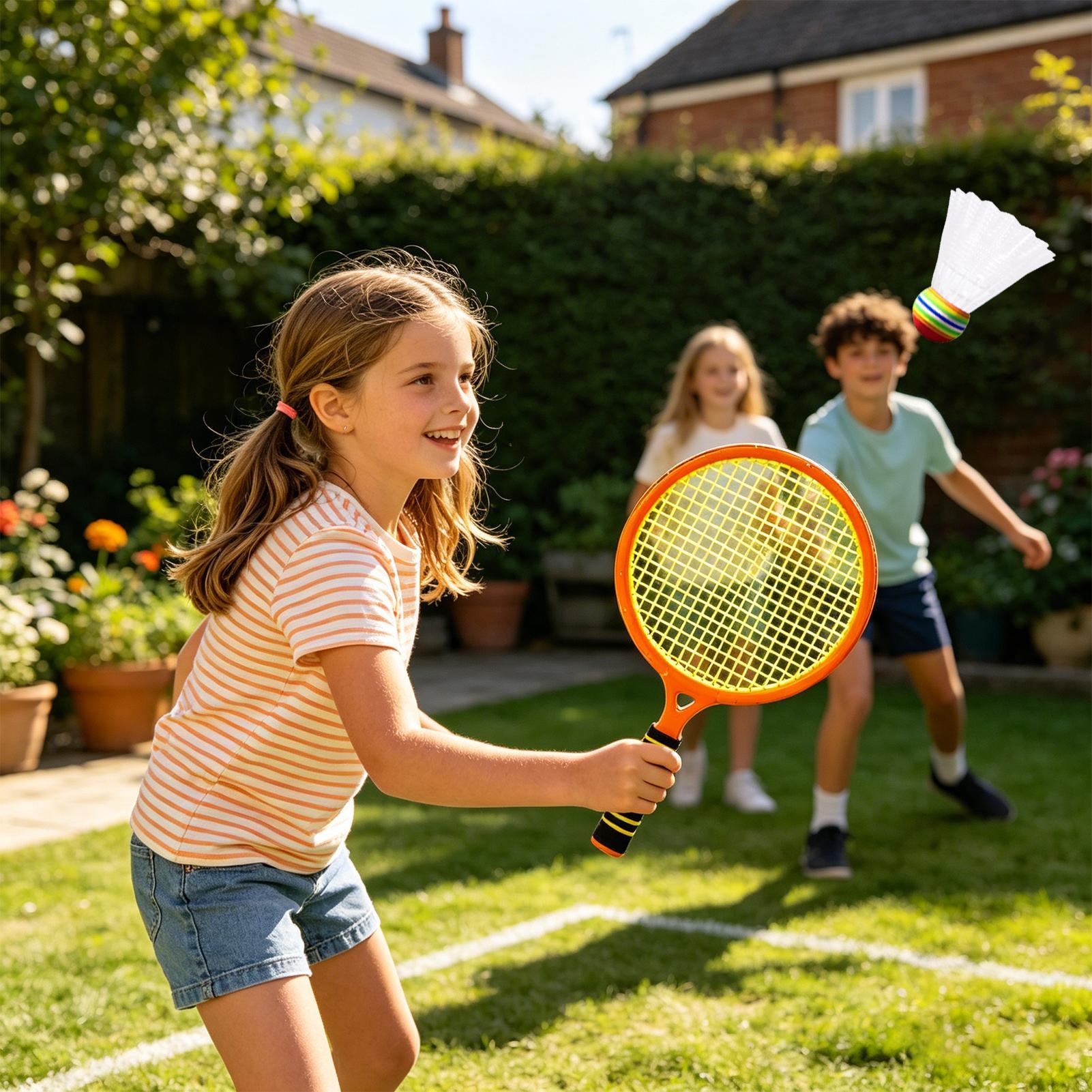 子供用バドミントンセット 屋外スポーツゲーム 屋内バドミント - Badminton Set Garden のレビューと価格
