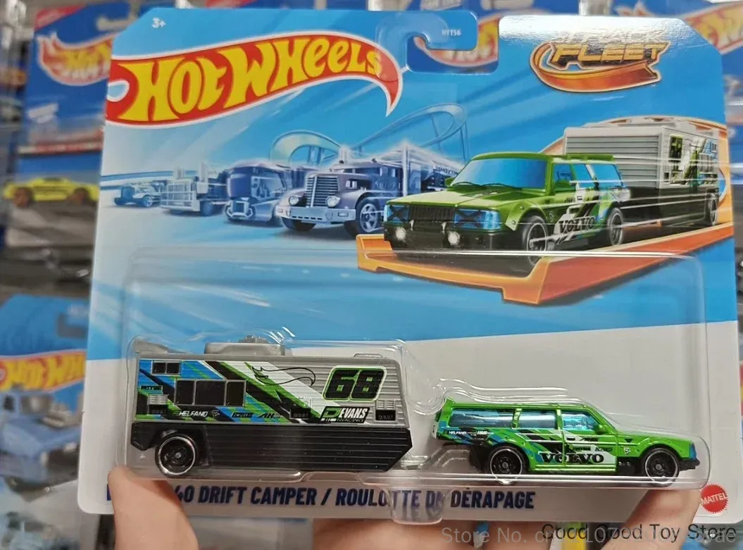 本物のホットウィール合金製カーモデル、ボルボ240、ドリフト - Mattel Toy Hot Wheels のレビューと価格