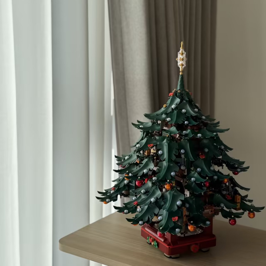 最も安価な3171ピースのクリスマスツリー装飾用ブロックモデ - Party Games Christmas のレビューと価格