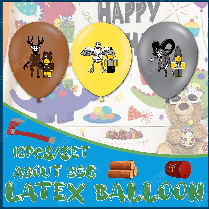 ロボット99ナイト・イン・ザ・フォレスト ラテックスバルーン - Party Games Easter For Kids のレビューと価格