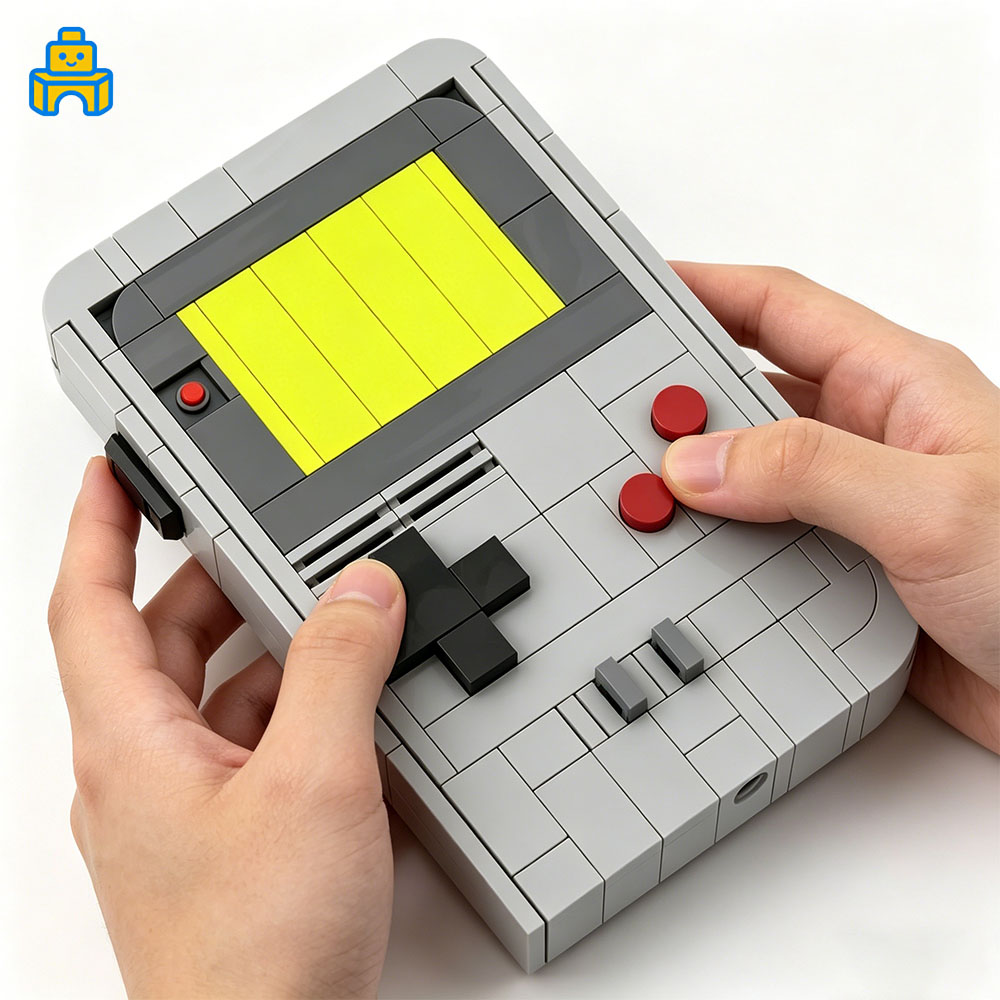DIY ハンドヘルドゲームコンソールビルディングブロック M - Party Games Console のレビューと価格