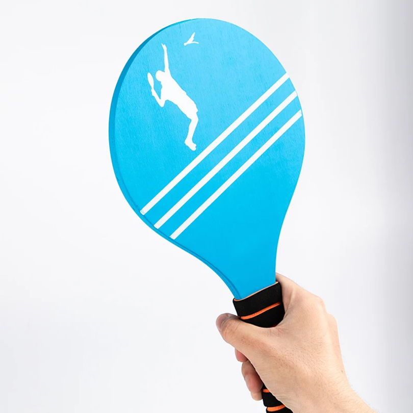 ホットビーチテニスバドミントンラケットパドルセットピンポンボ - Badminton Set Garden のレビューと価格