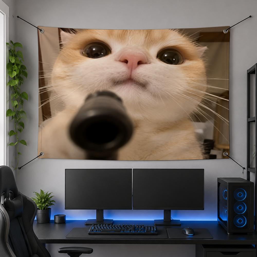 インターネットで人気のミーム、おもしろい猫のミーム、旗、バナ - Party Games Popular のレビューと価格
