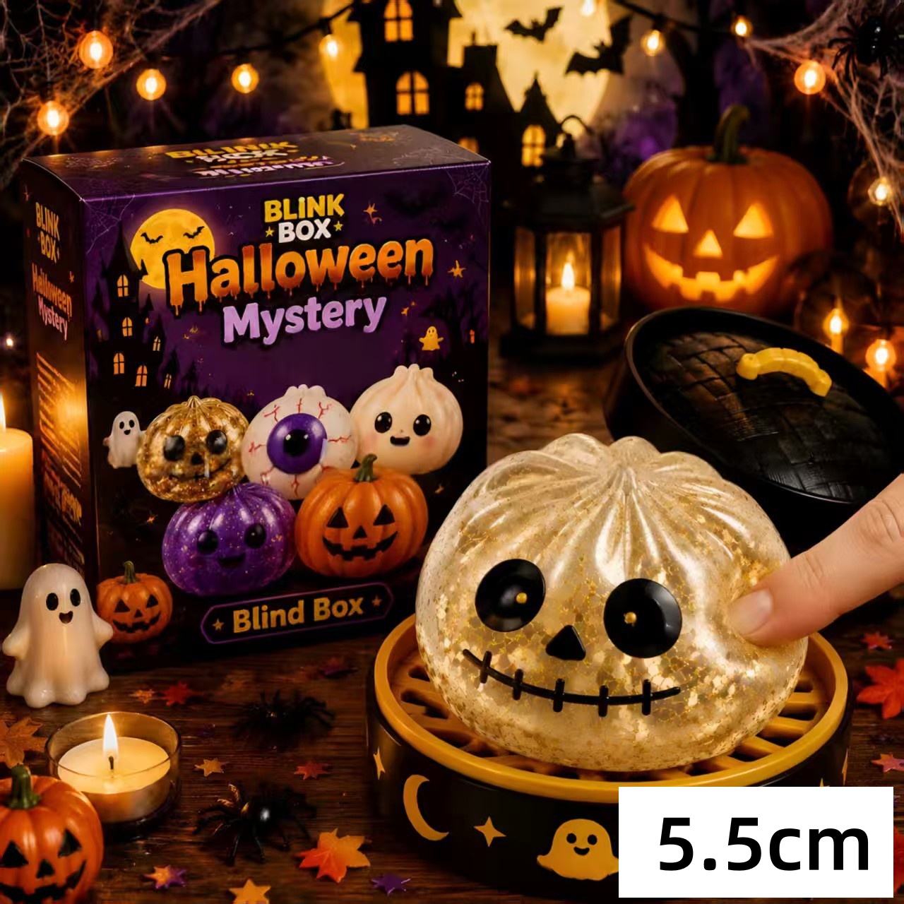 5.5cm ハロウィンゴーストピンチミュージックパーティー  - Party Games Game のレビューと価格