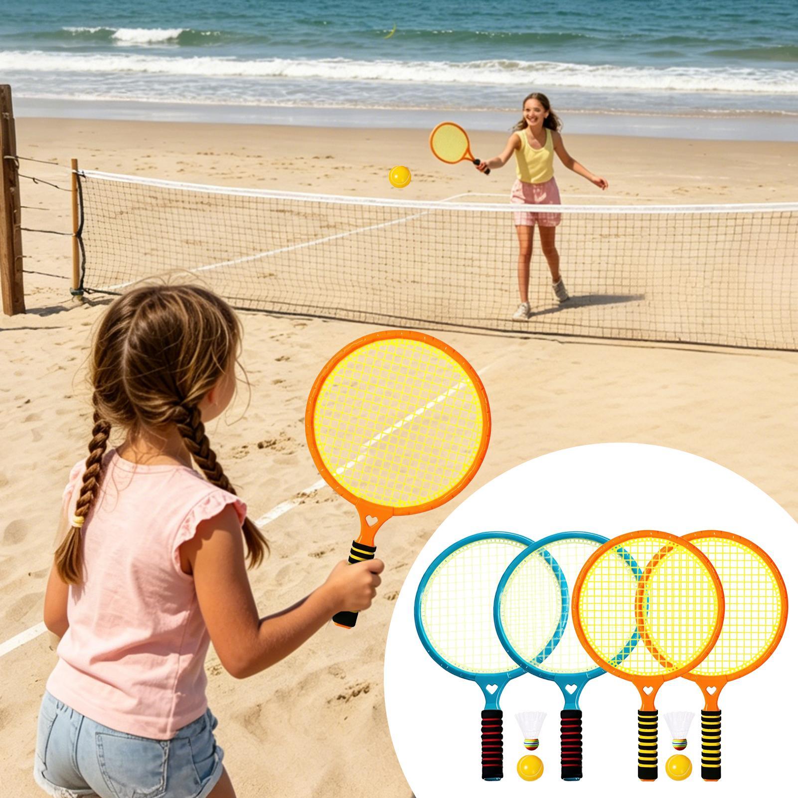 キッズバドミントンセット屋外スポーツゲーム屋内バドミントンセ - Badminton Set Garden のレビューと価格