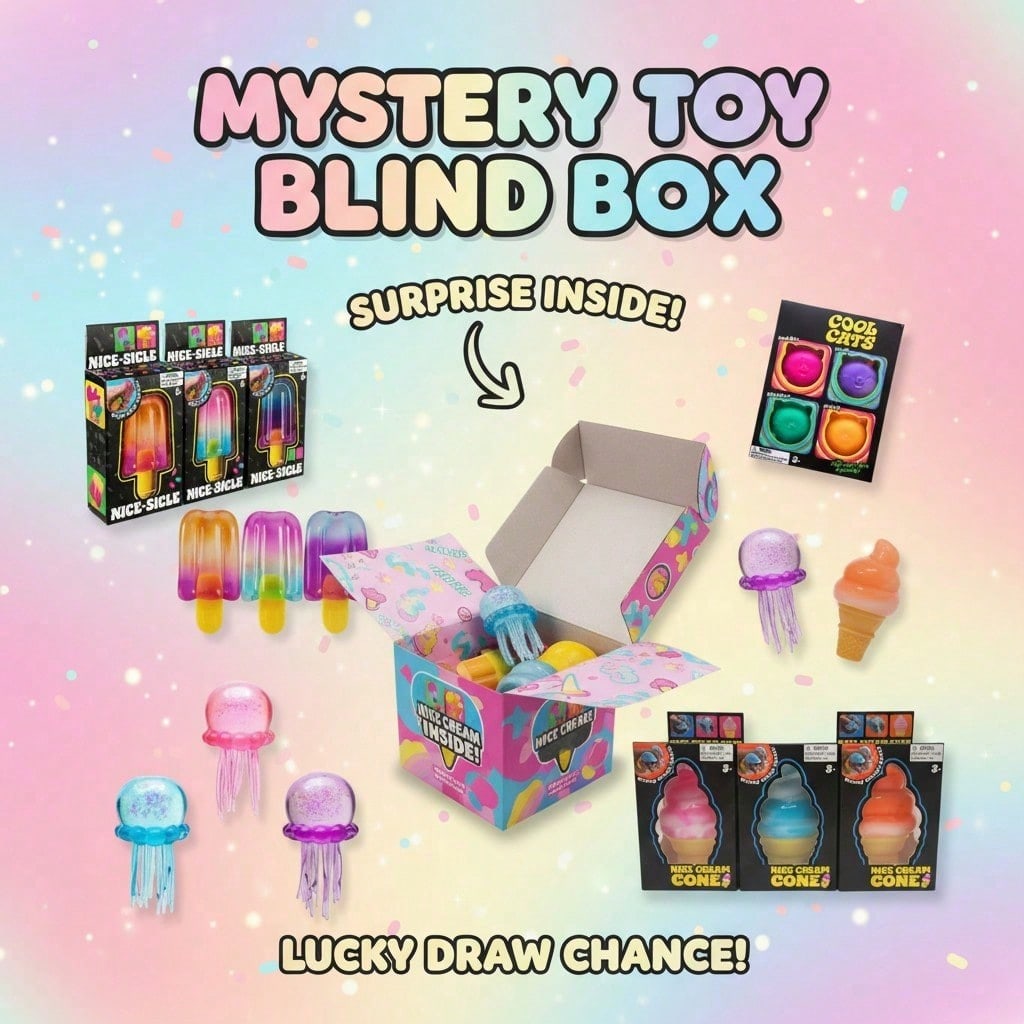 100個以上のアソートスクイッシーフィギュア入りブラインドボ - Party Games Game のレビューと価格